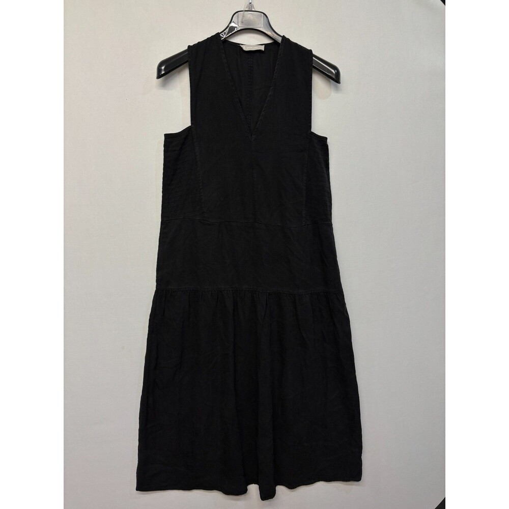 Everlane Women Sleeveless Casual Maxi Dress Size Large Black M293 -12